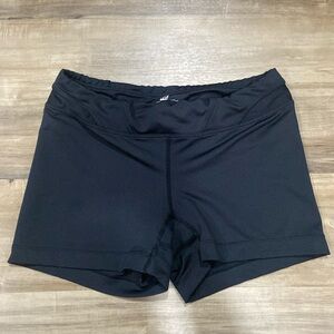 Sleek Black Athletic Shorts for Women
